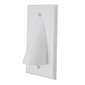 Vanco Bulk Cable Wall Plate - White